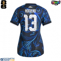 Ženski Nogometni dresi Argentina Cristian Romero #13 Gostujoči SP 2026 Kratek Rokav